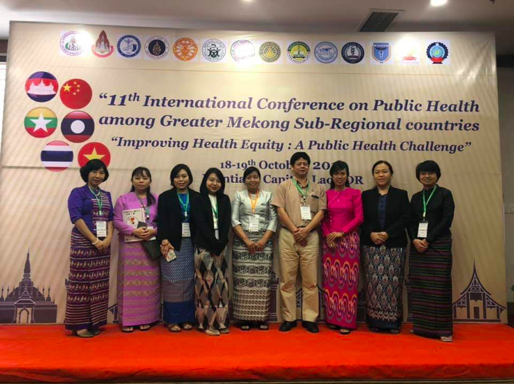 Attending 11th ICPH-GMS (18-19th October 2019) at Lao People’s Democratic Republic